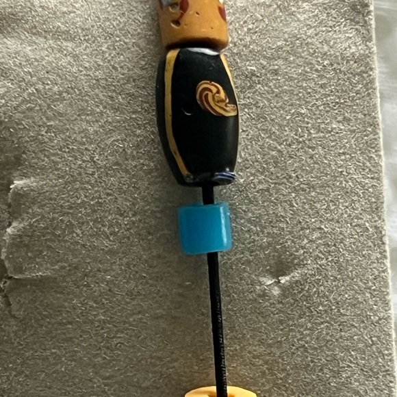 Authentic AFRICAN Trade bead bracelet-strong  stretchy - Picture 4 of 4